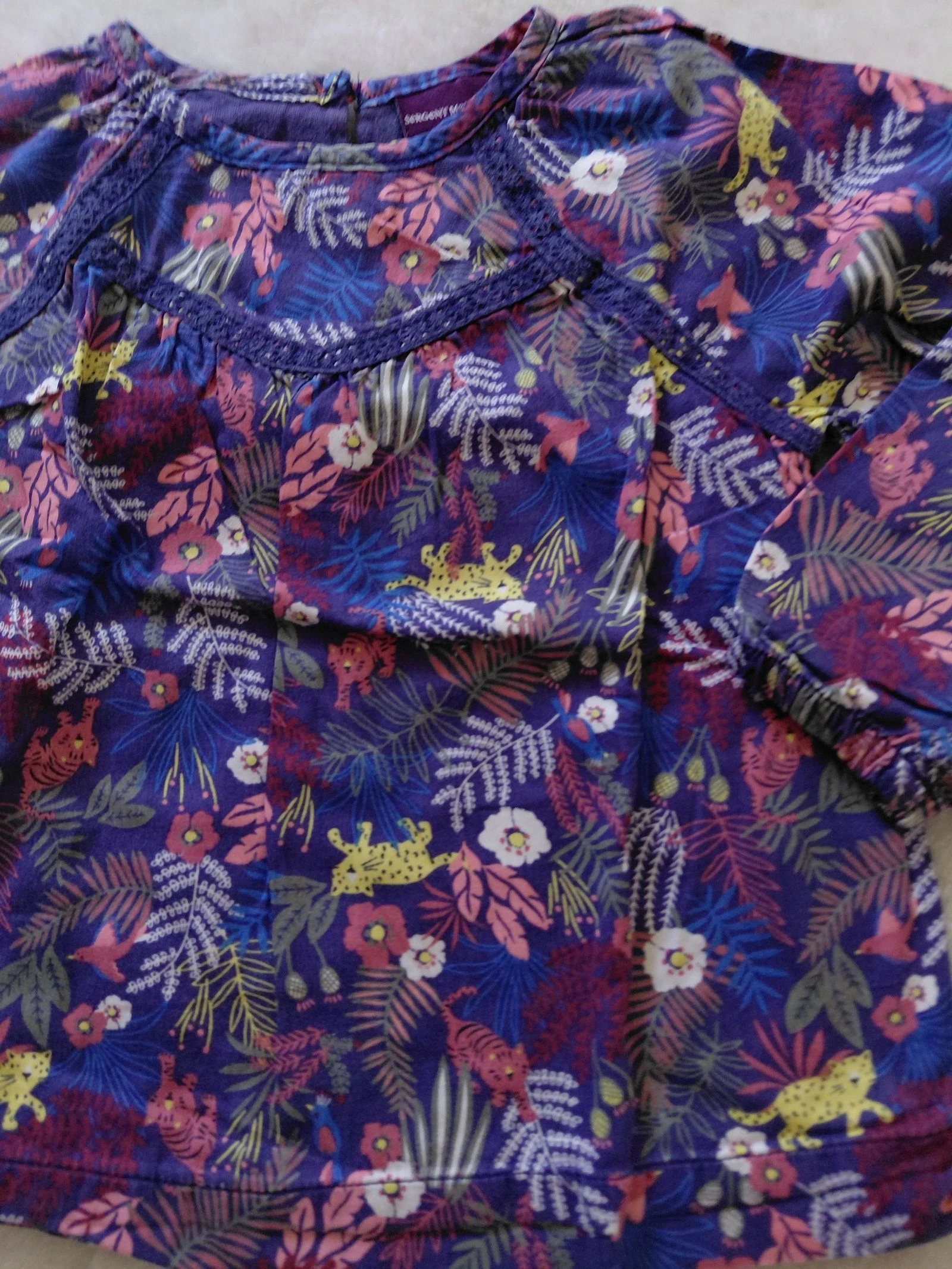 Blusa tropical selva sargento major 2 anos – photo 2